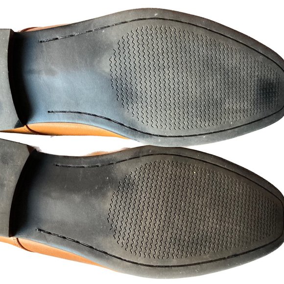 Xray Plain Oxford Dress Shoes, Men's US 12, Light Caramel Brown, Like NEW - Picture 7 of 8